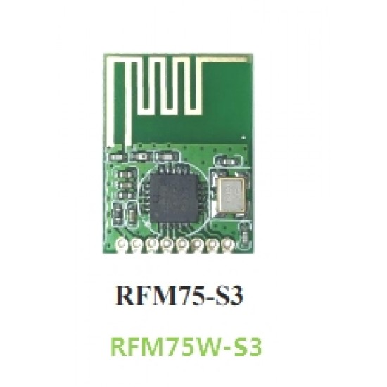 RFM75W-S3,Low Power High Performance 2.4 GHz GFSK Transceiver