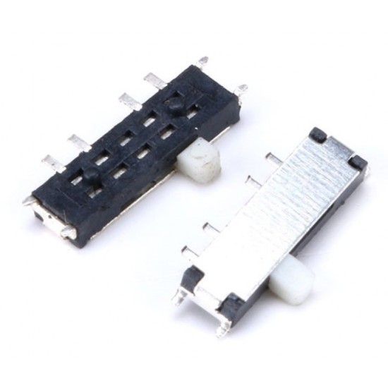 Slide switch MSK-12C03，SMD 8pin，3 positions