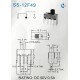 Toggle switch SS12F49，(1P2T)