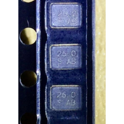 26MHZ SMD3225 10ppm 9PF 4pin crystal 