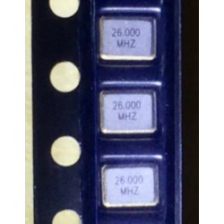 26MHZ SMD3225 10ppm 9PF 4pin crystal 